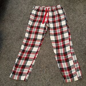 Old Navy Red and Blue Plaid Pants